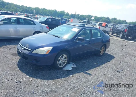 2007 Honda Accord 2.4 Ex from USA, damaged, VIN 1HGCM56847A061658